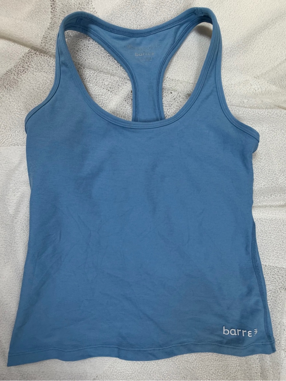 Beyond Yoga Blue Racerback Sports Tank